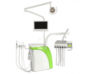 Chiromega 654 Solo - стоматологическая установка с креслом и 3-мя инструментами | Chiromega (Словакия)