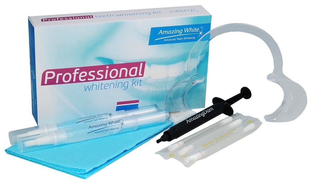 Amazing White Professional 24% классический набор для лампового отбеливания.