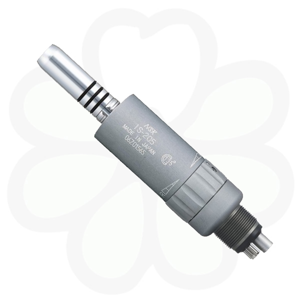 IS-205 M4 - пневматический мотор с внутренней системой подачи охлаждения, 1:1., NSK Nakanishi (Япония)