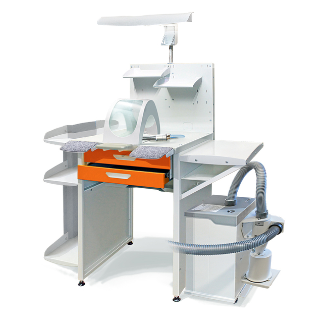 СУЛ 1.1 ПРОФИ - стол зубного техника СУЛ 1.1 ЭЛЕМЕНТ в максимальной комплектации | Аверон (Россия)