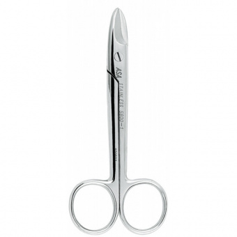 Ножницы коронковые прямые, зубчики на одном лезвии, 10,5 см., Asa Dental (Италия)