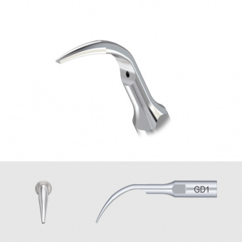 Насадка GD1 для скалеров Woodpecker, для удаления зубного камня (подходит к DTE, Satelec, NSK)