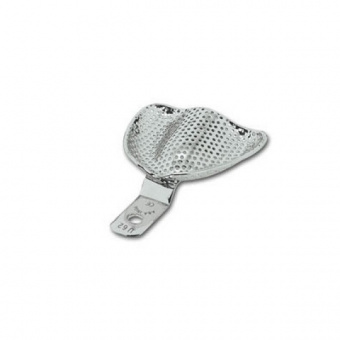 Ложка слепочная верхняя средняя (M) с перфорацией для беззубых челюстей, Asa Dental (Италия)