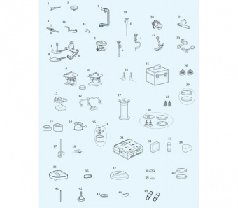 Упругие затяжки для артикуляторов PROTAR 2 (10 шт.) | KaVo (Германия)